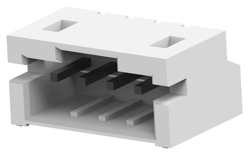 TE Connectivity 1775469-4 Pin Header Wire-to-Board 2 mm 1 Rows 4 Contacts Surface Mount Right Angle HPI