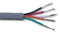 ALPHA WIRE 1898/5C SL005 Multicore Unscreened Cable, Control, Grey, 5 Core, 18 AWG, 0.81 mm&sup2;, 100 ft, 30.5 m