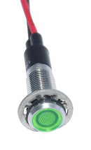 Mallory FL1M-8FW-1-G3V LED GRN 8MM NUT 3VAC/DC STK &pound; 99AC2421