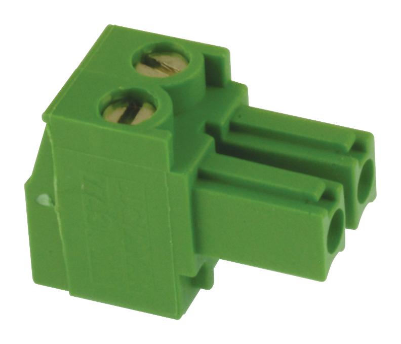 Buchanan - TE Connectivity 284507-2 Pluggable Terminal Block 3.81 mm 2 Ways 30AWG to 14AWG mm&Acirc;&sup2; Screw 11 A