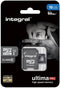 Integral INMSDH16G10-90U1 INMSDH16G10-90U1 16GB Ultima Pro Class 10 Microsdhc Memory Card With SD Adaptor 90MB/s