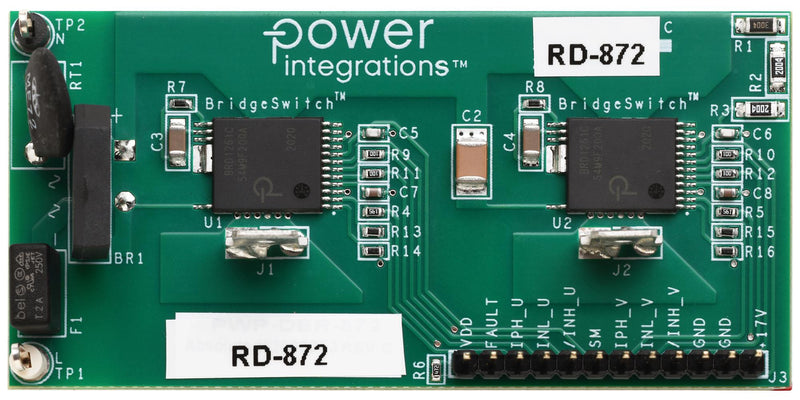 Power Integrations RDK-872 RDK-872 Reference Design Board BRD1261C Single-Phase Brushless DC Motor