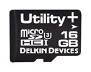 Delkin Devices S416APGE9-U3000-3 Flash Memory Card MLC Microsdhc UHS-1 Class 10 16 GB Utility Series