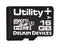 Delkin Devices S416APGE9-U3000-3 Flash Memory Card MLC Microsdhc UHS-1 Class 10 16 GB Utility Series