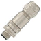 AMP - TE Connectivity 2351415-1 Sensor Connector PG7 M12 Male 8 Positions Crimp Pin Contacts Not Supplied