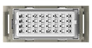 AMP - TE Connectivity T2111322201-000 Heavy Duty Connector Module 32 Contacts Receptacle Crimp Socket Not Supplied