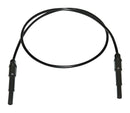 Mueller Electric BU-P4911A-60-0. Test Lead 4mm Banana Plug Shrouded 1 kV 20 A Black 1.52 m