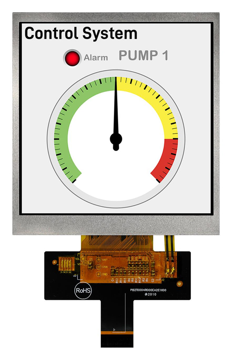 Midas MDT0400EIHH-RGB TFT LCD 4 " 480 x Pixels Square RGB 2.8V