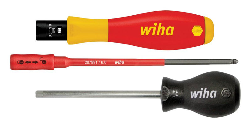 Wiha 26626 Torque Screwdriver 3.8 mm Drive 0.8N-m to 5N-m 138 Length TorqueVario-S