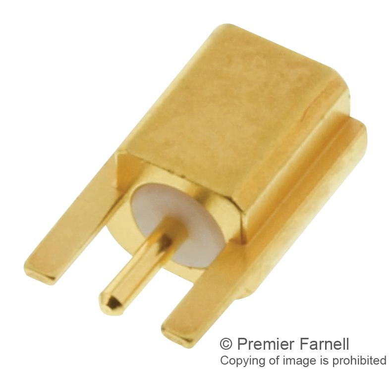 HUBER & SUHNER 82MMCX-S50-0-2/111KE RF / Coaxial Connector, MMCX Coaxial, Straight Jack, Solder, 50 ohm, Beryllium Copper