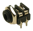 CLIFF ELECTRONIC COMPONENTS CL13845G Phone Audio Connector, 3.5mm, Mono, 2 Contacts, Receptacle, Panel Mount, Gold Plated Contacts