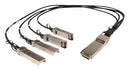 Volex Q4S10V30VP300S Cable Assy QSFP+ TO SFP+ X4 Plug 9.8FT New