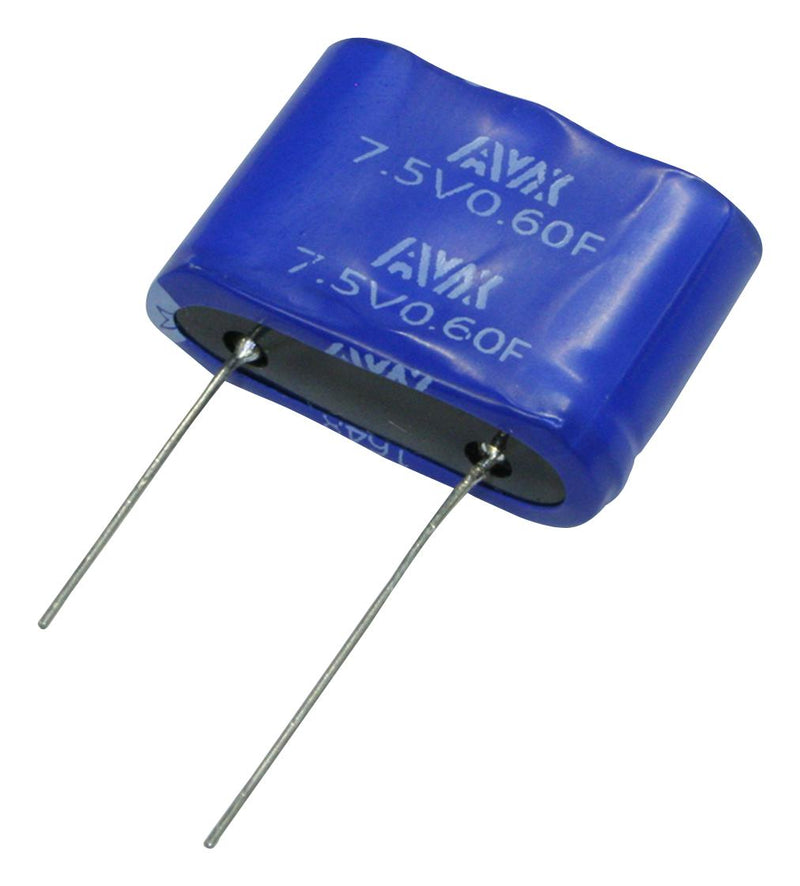 Kyocera AVX SCMQ14C474PRBA0 Supercapacitor 0.47 F 5 V Radial Leaded 0% +100% 9 mm