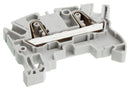 Entrelec - TE Connectivity 1SNK706010R0000 1SNK706010R0000 DIN Rail Mount Terminal Block 2 Ways 10 AWG 4 mm&Acirc;&sup2; Clamp 32 A