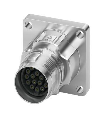 Phoenix Contact M17-17S1N8AW600S Circular Connector Panel Mount Receptacle 17 Contacts Crimp Socket - Not Supplied