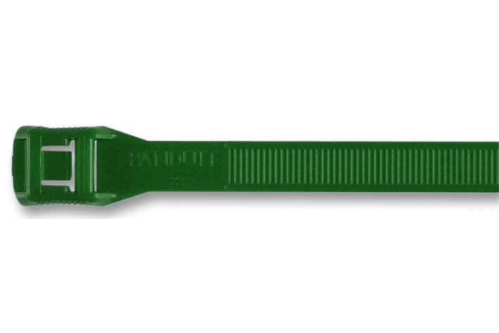 Panduit IT9115-CUV5A Cable Tie UV Weather Resistant Nylon 6.6 (Polyamide 6.6) Green 389 mm 8.9 115 124 lb