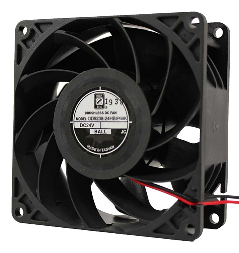 Orion Fans OD9238-48HBIP69K OD9238-48HBIP69K DC Axial FAN Ball 100CFM 0.25A 48V