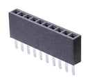 Harwin M50-3031042 PCB Receptacle Board-to-Board 1.27 mm 1 Rows 10 Contacts Through Hole Mount