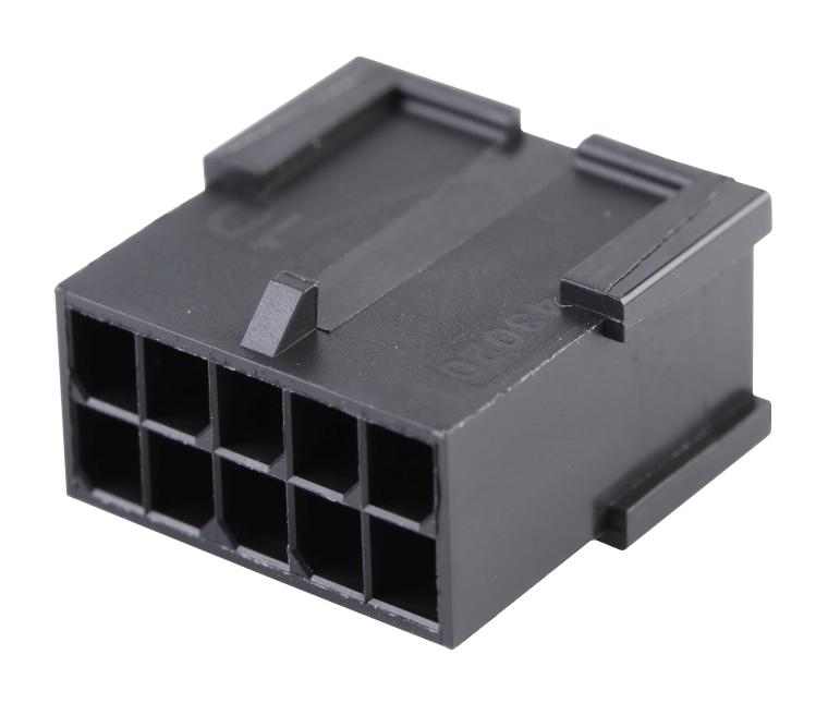 Molex 43020-1011 Connector Housing Micro-Fit 3.0 43020 Series Plug 10 Ways 3 mm