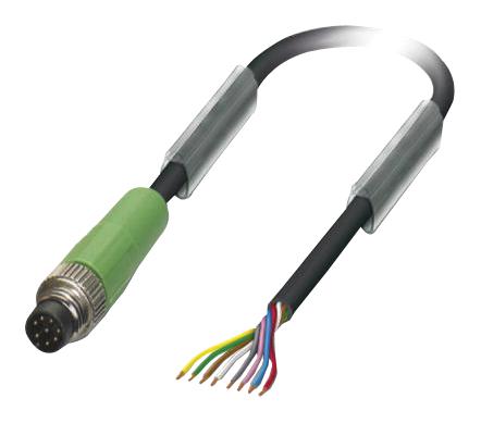 Phoenix Contact SAC-8P-M 8MS/ 30-PUR Sensor Cable M8 Plug Free End 8 Positions 3 m 9.8 ft