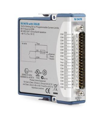 NI 779940-01 Digital Module C Series NI-9478 16 Output Dsub