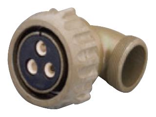 Amphenol Industrial GTC08R24-AJS-LC GTC08R24-AJS-LC Circular Connector GT Series Right Angle Plug 25 Contacts Crimp Socket - Not Supplied