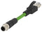 TE Connectivity TCD14741111-003 TCD14741111-003 Sensor Cable D-Code M12 Plug RJ45 4 Positions 1.5 m 4.9 ft