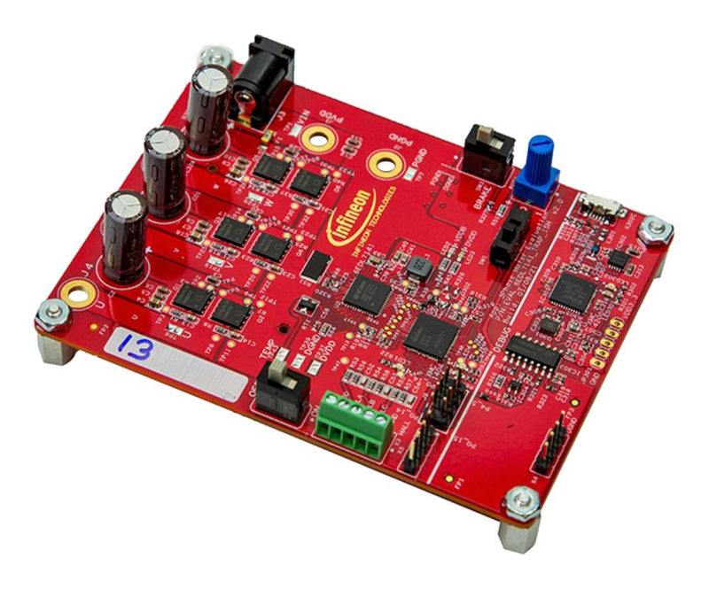 Infineon EVAL6EDL7141TRAP1SHTOBO1 Demonstration Board 6EDL7141 DC Brushless Motor Power Management - Control