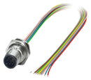 Phoenix Contact SACC-DSI-M12MS-8CON-M16/05 Sensor Cable M12 Plug Free End 8 Positions 500 mm 19.6 "