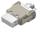 AMP - TE Connectivity T2111322201-001 Heavy Duty Connector Module 32 Contacts Receptacle Crimp Socket Not Supplied