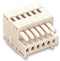 WAGO 733-106 Pluggable Terminal Block, 2.5 mm, 6 Ways, 28 AWG, 20 AWG, 0.5 mm&iuml;&iquest;&frac12;, Clamp