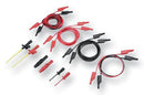 HIRSCHMANN TEST AND MEASUREMENT 932795001 Test Lead Kit, 8 x Test Leads, 2 x Clamp Type Test Probes, 2 x Crocodile Clips, 2 x Test Probes