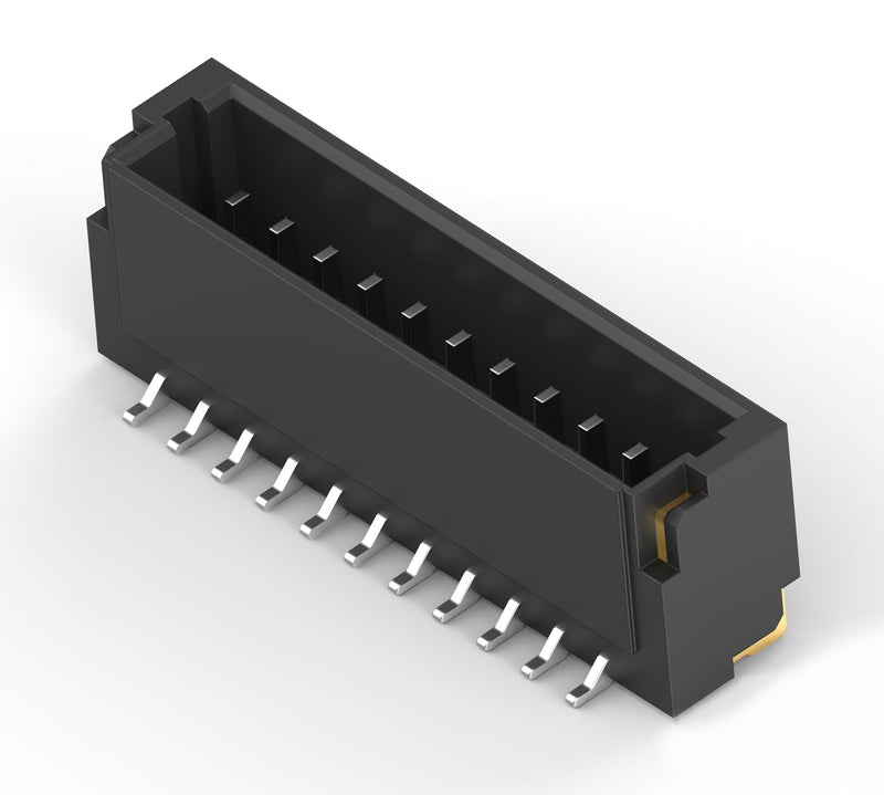 TE Connectivity 1-2367197-1 Pin Header Wire-to-Board 1 mm Rows 11 Contacts Surface Mount Straight