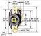 HUBBELL WIRING DEVICES HBL2320 CONNECTOR, POWER ENTRY, RECEPTACLE, 20A