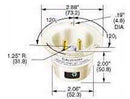 HUBBELL WIRING DEVICES HBL2315 CONNECTOR, POWER ENTRY, PLUG, 20A