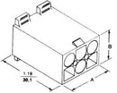 MOLEX 19-09-2099 PLUG AND SOCKET CONNECTOR HOUSING