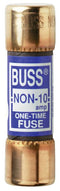 EATON BUSSMANN SERIES NON-15 FUSE, 15A, 250V, ONE TIME