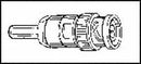 AMPHENOL RF 31-359 RF/COAXIAL BNC PLUG STR 50 OHM CRIMP/SLDR
