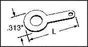 MULTICOMP 29-196-MT TERMINAL, COMPRESSION LUG 0.196IN SOLDER