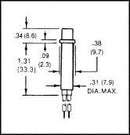 CHICAGO MINIATURE LIGHTING 2150QA1 LAMP, INDICATOR, NEON, RED, 125V