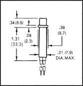 CHICAGO MINIATURE LIGHTING 2150QA1 LAMP, INDICATOR, NEON, RED, 125V