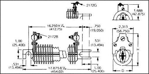 OHMITE PFE5K1R60E Ceramic Composition Resistor