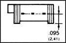 VISHAY 064W502 TRIMMER POTENTIOMETER, 5KOHM 25TURN THROUGH HOLE