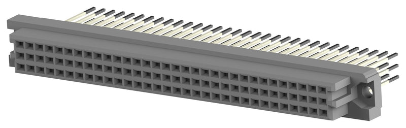 TE Connectivity 5148059-5 DIN 41612 Connector Eurocard Type C Series 96 Contacts Receptacle 2.54 mm 3 Row a + b c