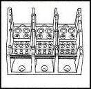 MARATHON SPECIAL PRODUCTS 1422570 TERMINAL BLOCK, BARRIER, 2 POSITION, 14-4AWG