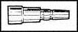 HOFFMAN PRODUCTS FVDGM2216T-5 TERMINAL, MALE BULLET, CRIMP, RED