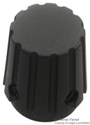 EHC (ELECTRONIC HARDWARE) 407R2B ROUND KNOB, 6.35MM