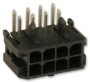 Molex 43045-0801 . Wire-To-Board Connector 3 mm 8 Contacts Header Micro-Fit 3.0 43045 Series Through Hole 2 Rows