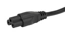 Schurter 6052.0042 PWR Cord IEC C5-CEE 7/7 Plug 6.6FT