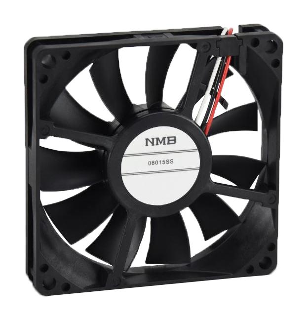 NMB Technologies 08015SS-24N-AA-00. 08015SS-24N-AA-00. DC Axial FAN 80MM 24V 33.9CFM 34DB